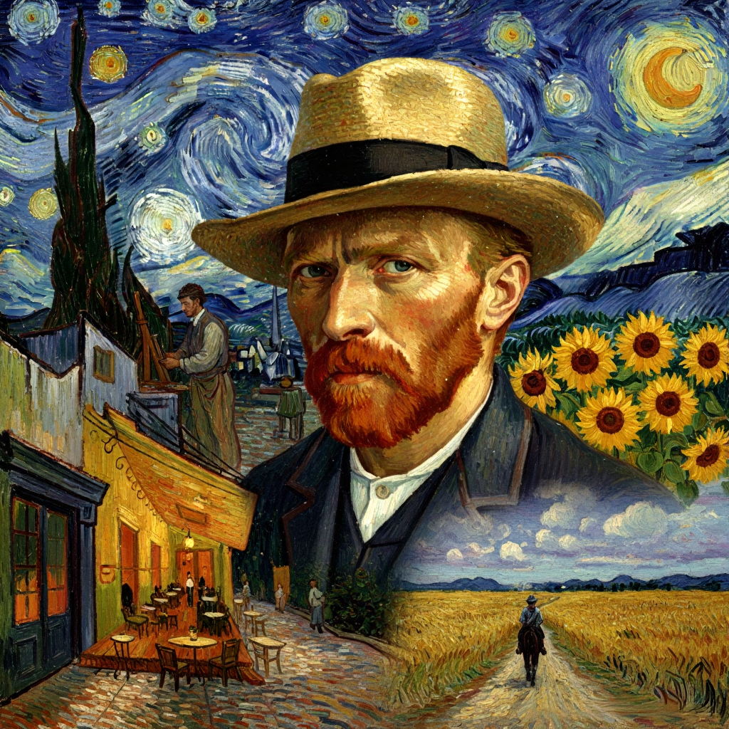 Vincent van Gogh: Tuvalden Kumaşa Uzanan Renk Devrimi